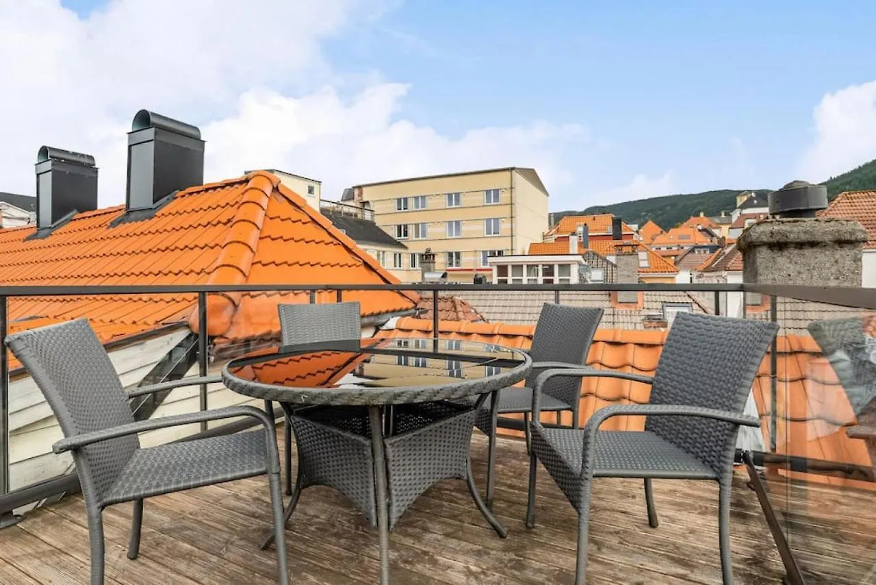 Dinbnb Apartments I Historical Two-Floor Apartment With Rooftop Panorama I 1645 Heritage Bergen