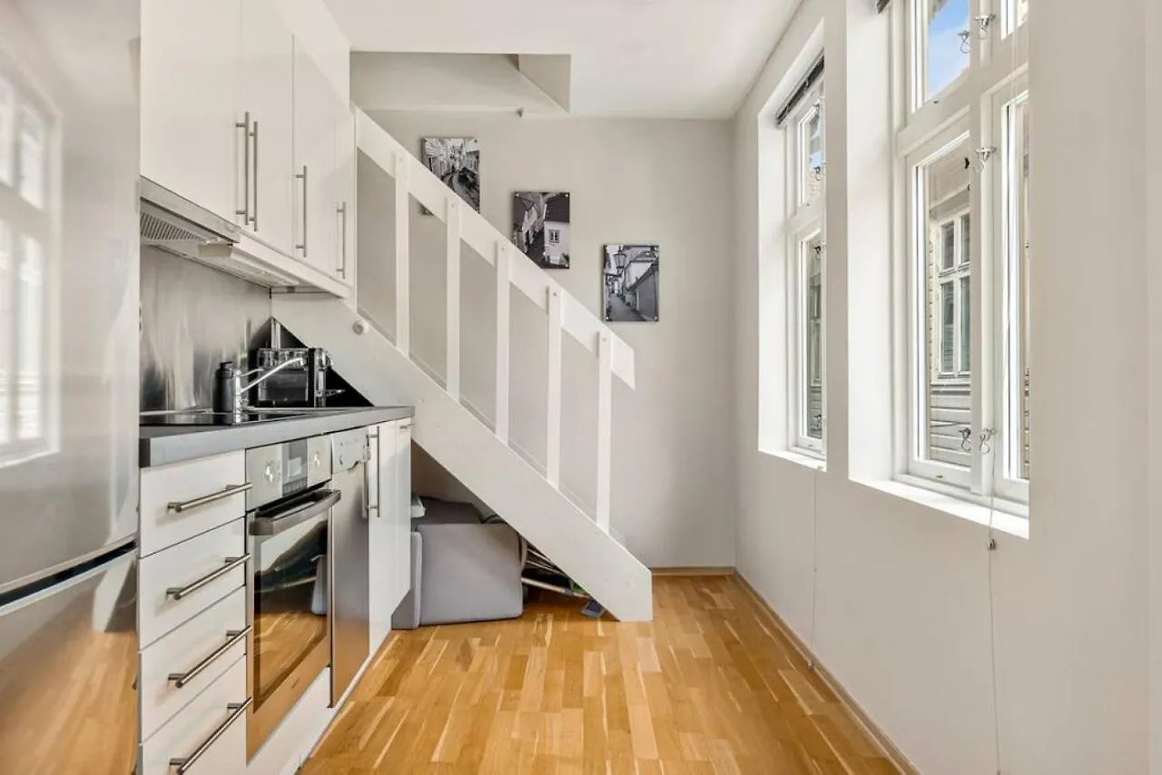 Dinbnb Apartments I Historical Two-Floor Apartment With Rooftop Panorama I 1645 Heritage Bergen 0*,  Norway
